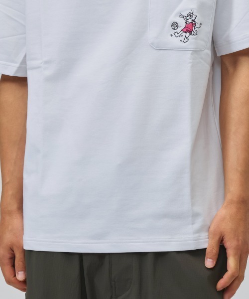 PUMA(プーマ)の「プーマ PUMA ESS ELEVATED MX ベビーテリー SS ポケットTシャツ(Tシャツ/カットソー・メンズ・グレー/ホワイト/ブラック・S/M/L/LL/3L)」の7枚目の写真