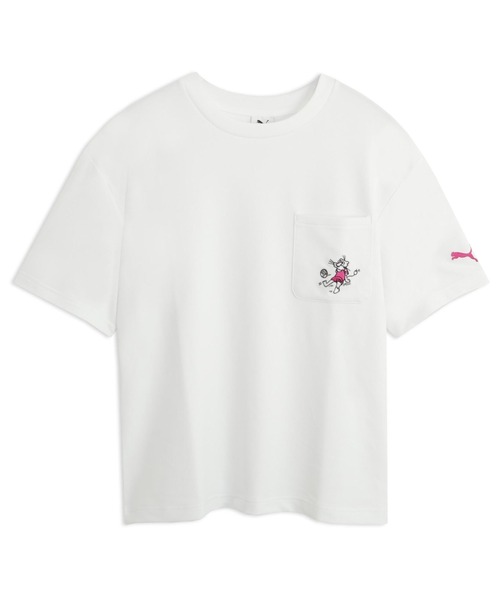 PUMA(プーマ)の「プーマ PUMA ESS ELEVATED MX ベビーテリー SS ポケットTシャツ(Tシャツ/カットソー・メンズ・グレー/ホワイト/ブラック・S/M/L/LL/3L)」の12枚目の写真
