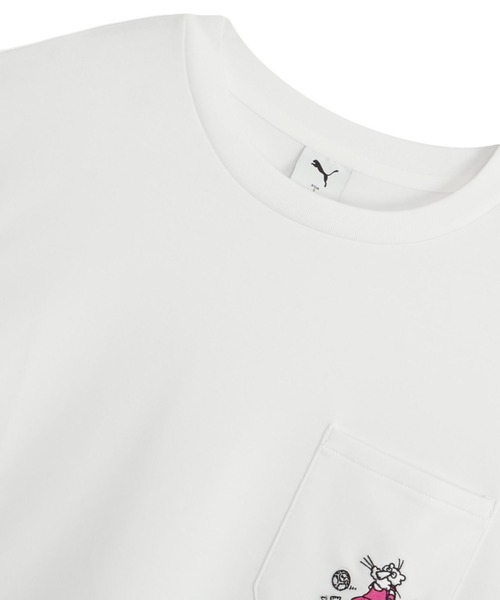 PUMA(プーマ)の「プーマ PUMA ESS ELEVATED MX ベビーテリー SS ポケットTシャツ(Tシャツ/カットソー・メンズ・グレー/ホワイト/ブラック・S/M/L/LL/3L)」の14枚目の写真