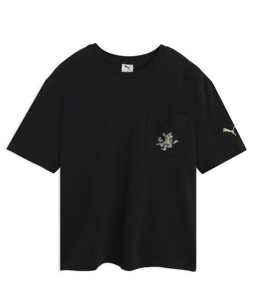 PUMA(プーマ)の「プーマ PUMA ESS ELEVATED MX ベビーテリー SS ポケットTシャツ(Tシャツ/カットソー・メンズ・グレー/ホワイト/ブラック・S/M/L/LL/3L)」の18枚目の写真