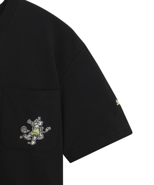 PUMA(プーマ)の「プーマ PUMA ESS ELEVATED MX ベビーテリー SS ポケットTシャツ(Tシャツ/カットソー・メンズ・グレー/ホワイト/ブラック・S/M/L/LL/3L)」の21枚目の写真