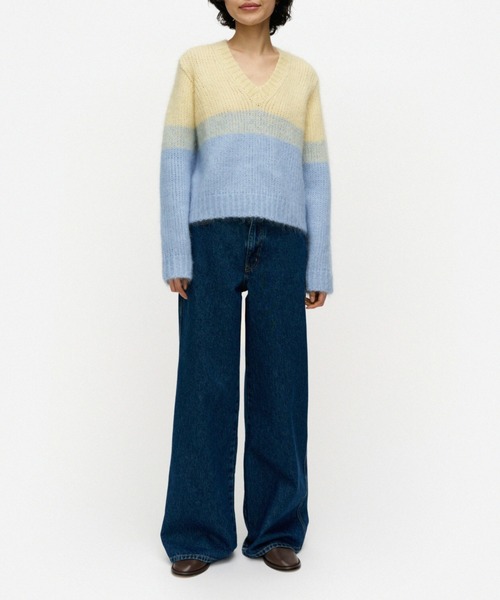 marimekko（マリメッコ）の「Viivat Paju / knitted top（ニット