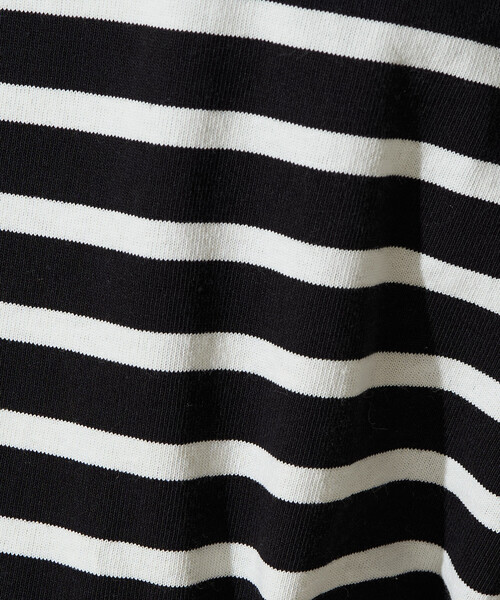 FREAK'S STORE(フリークスストア)の「\シリーズ累計41,000枚突破/限定展開 バスク ボーダー ロングスリーブ Tシャツ(Tシャツ/カットソー・レディース・ブラック/イエロー/ブラウン/ベージュ/オフホワイト/チャコールグレー/ライトピンク/グリーン・フリ-)」の17枚目の写真