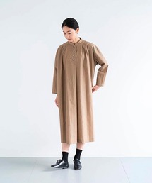 コットンタックワンピース【ハケメ】
