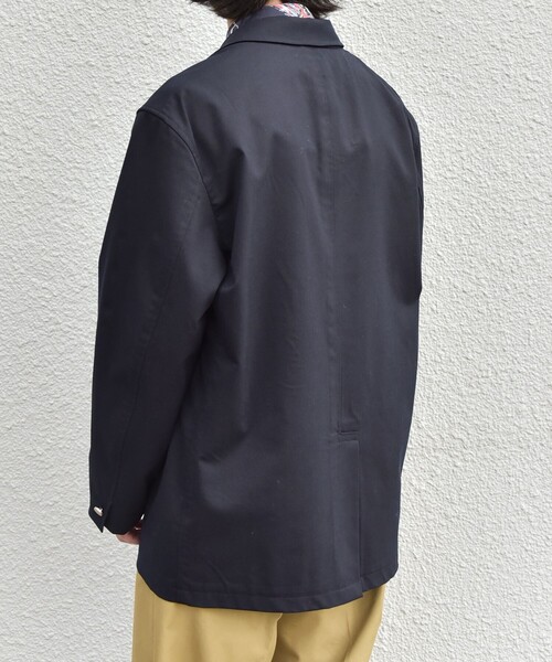 SHIPS any(シップス エニィ)の「ウール混 ツイル ブレザー ジャケット◇(テーラードジャケット・メンズ・ネイビー・LARGE/MEDIUM/SMALL/X-LARGE)」の7枚目の写真