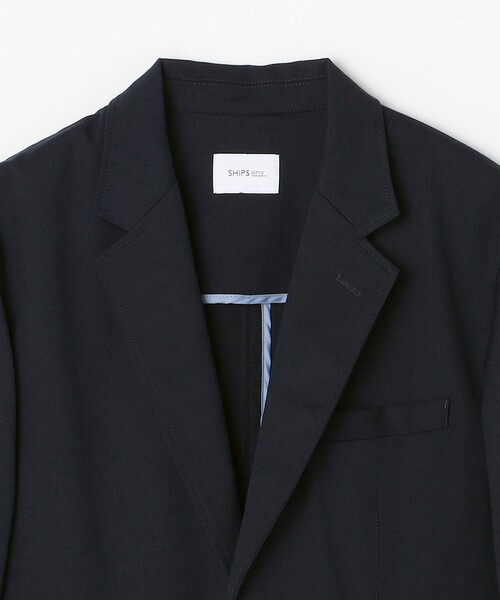 SHIPS any(シップス エニィ)の「ウール混 ツイル ブレザー ジャケット◇(テーラードジャケット・メンズ・ネイビー・LARGE/MEDIUM/SMALL/X-LARGE)」の9枚目の写真