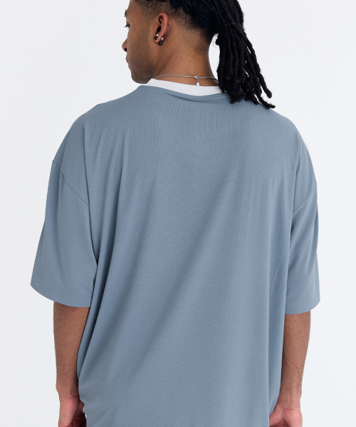 AIRIT(アイリット)の「モーションフィールド フットボール ジャージ AM1232 BL(Tシャツ/カットソー・メンズ・スカイブルー・X-LARGE/XXX-LARGE/XXXXX-LARGE)」の4枚目の写真