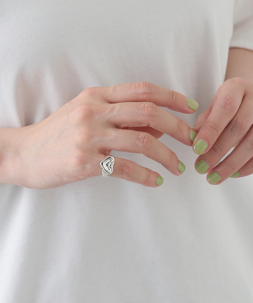 IENA LA BOUCLE(イエナラブークル)の「FIVE EIGHTHS ファイブエイス Happiness Ring small シルバー RI-25086(リング・レディース・シルバー・FREE)」の7枚目の写真