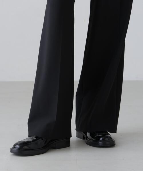 ADORE(アドーア)の「ドライタッチトロパンツ(その他パンツ・レディース・ベージュ/ブラック・38)」の8枚目の写真