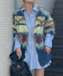Ameri（アメリ）の「LOW WAIST FLARE SHIRT（シャツ/ブラウス）」