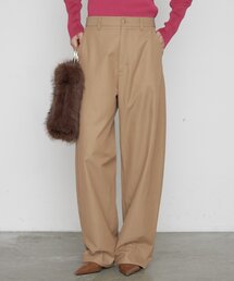 チノバレルレッグパンツ 秋服