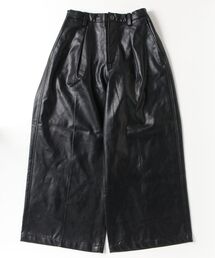 MAISON SPECIAL | ｱｰﾃｨﾌｨｼｬﾙﾚｻﾞｰﾋﾟﾝﾀｯｸﾜｲﾄﾞﾊﾟﾝﾂ(その他パンツ)