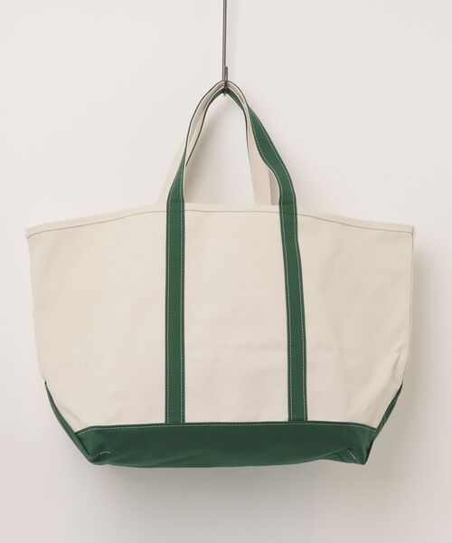 L.L.Bean(エルエルビーン)の「【L.L.Bean/エルエルビーン】キャンバス ボートトートバッグ ラージサイズ(トートバッグ・レディース・ブラック/アイボリー/オリーブ/ブルー/ダークグリーン・FREE)」の3枚目の写真