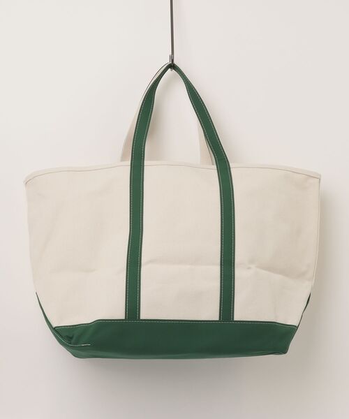 L.L.Bean(エルエルビーン)の「【L.L.Bean/エルエルビーン】キャンバス ボートトートバッグ ラージサイズ(トートバッグ・レディース・ブラック/アイボリー/オリーブ/ブルー/ダークグリーン・FREE)」の6枚目の写真