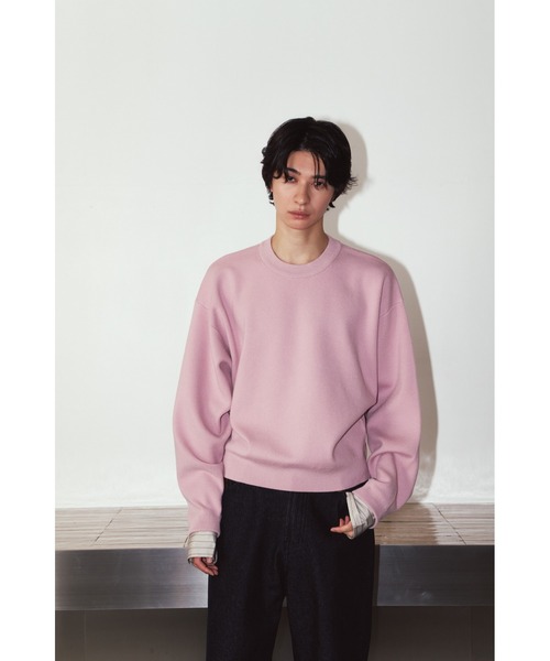 Knuth Marf(クヌースマーフ)の「2way cuffs normcore knit(unisex)(ニット/セーター・レディース・ブラック/ブラウン/グレー/ピンク・FREE)」の4枚目の写真