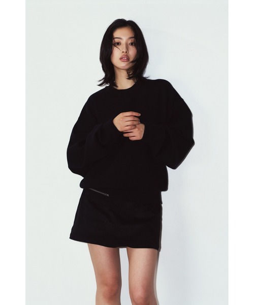 Knuth Marf(クヌースマーフ)の「2way cuffs normcore knit(unisex)(ニット/セーター・レディース・ブラック/ブラウン/グレー/ピンク・FREE)」の14枚目の写真