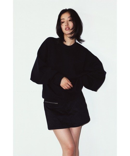 Knuth Marf(クヌースマーフ)の「2way cuffs normcore knit(unisex)(ニット/セーター・レディース・ブラック/ブラウン/グレー/ピンク・FREE)」の15枚目の写真