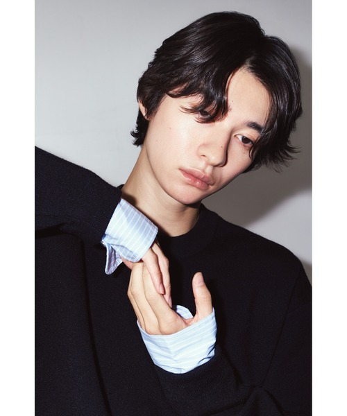Knuth Marf(クヌースマーフ)の「2way cuffs normcore knit(unisex)(ニット/セーター・レディース・ブラック/ブラウン/グレー/ピンク・FREE)」の18枚目の写真