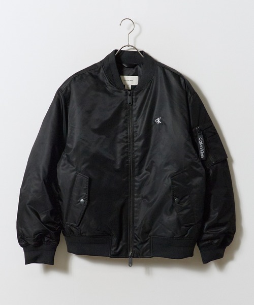 Calvin Klein/カルバンクライン LS JEANS NYLON BOMBER JKT ボンバー