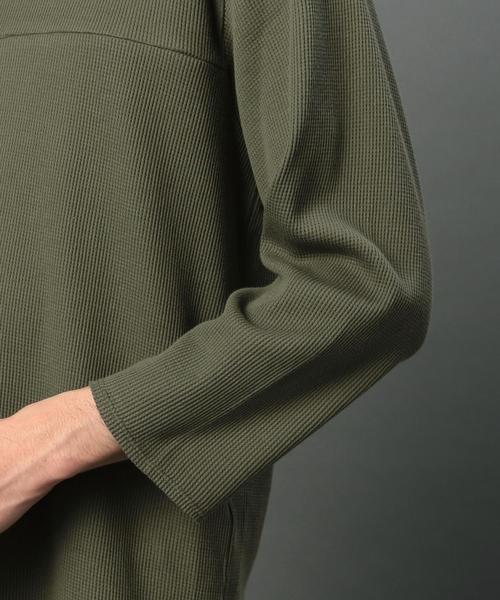 MONKEY TIME(モンキータイム)の「<monkey time> 30サーマル ロング クオータースリーブ Tシャツ◆(Tシャツ/カットソー・メンズ・オリーブ/ダークグレー/ホワイト・SMALL/MEDIUM/LARGE)」の14枚目の写真