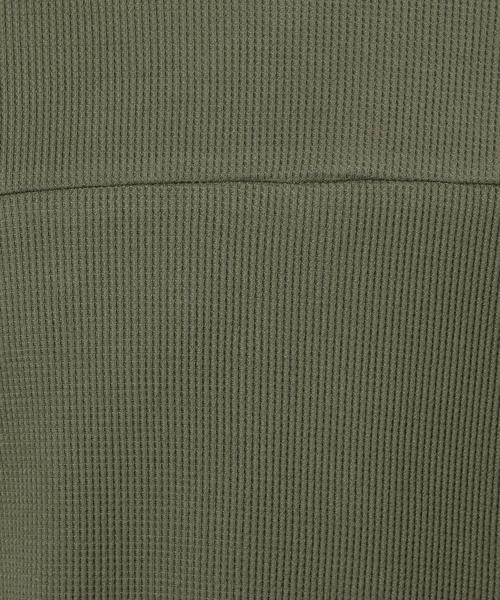 MONKEY TIME(モンキータイム)の「<monkey time> 30サーマル ロング クオータースリーブ Tシャツ◆(Tシャツ/カットソー・メンズ・オリーブ/ダークグレー/ホワイト・SMALL/MEDIUM/LARGE)」の4枚目の写真