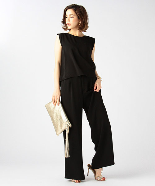 ESTNATION(エストネーション)の「ESTNATION ワイドパンツ(その他パンツ・レディース・ライトグレー/ブルー/ブラック/ネイビー/オフホワイト・36/38)」の8枚目の写真