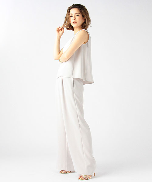 ESTNATION(エストネーション)の「ESTNATION ワイドパンツ(その他パンツ・レディース・ライトグレー/ブルー/ブラック/ネイビー/オフホワイト・36/38)」の12枚目の写真