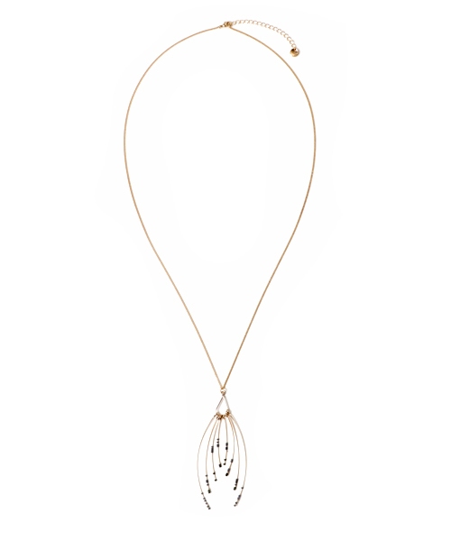 earth music&ecology（アースミュージックアンドエコロジー）の「【2016Autumn】プチビーズロングネックレス（ネックレス・レディース・レッド/グリーン/ブルー・FREE）」の4枚目の写真