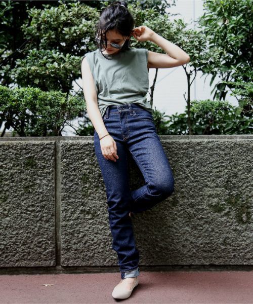 Levi's（リーバイス）の「505C ストレートスリムフィット/ELVIS/14.2oz（デニムパンツ・レディース・ダークインディゴブルー・24inch/25inch/26inch/27inch/23inch/28inch/29inch）」の21枚目の写真