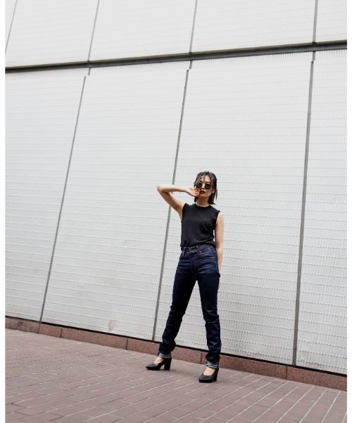 Levi's（リーバイス）の「505C ストレートスリムフィット/ELVIS/14.2oz（デニムパンツ・レディース・ダークインディゴブルー・24inch/25inch/26inch/27inch/23inch/28inch/29inch）」の19枚目の写真