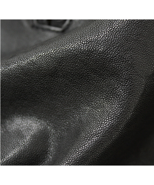 UNITED ARROWS（ユナイテッドアローズ）の「BP/25 LEATHER RIDERS/SAM（ライダースジャケット・レディース・ブラック・120/130/140）」の2枚目の写真
