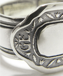 GOODENOUGH グッドイナフ RING GOODENOUGH（グッドイナフ）の「GE*TSZ Silver Spoon Ring