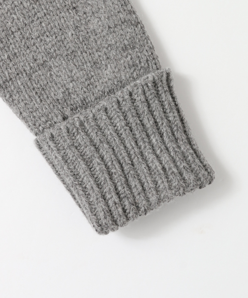 URBAN RESEARCH Sonny Label（アーバンリサーチサニーレーベル）の「Sonny Label ラムウールオーバーニットプルオーバー（ニット/セーター・レディース・ブラウン/ライトカーキ/オフホワイト/グレー・FREE）」の15枚目の写真