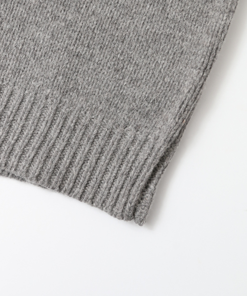 URBAN RESEARCH Sonny Label（アーバンリサーチサニーレーベル）の「Sonny Label ラムウールオーバーニットプルオーバー（ニット/セーター・レディース・ブラウン/ライトカーキ/オフホワイト/グレー・FREE）」の17枚目の写真