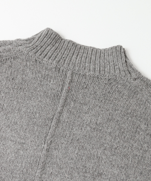 URBAN RESEARCH Sonny Label（アーバンリサーチサニーレーベル）の「Sonny Label ラムウールオーバーニットプルオーバー（ニット/セーター・レディース・ブラウン/ライトカーキ/オフホワイト/グレー・FREE）」の10枚目の写真