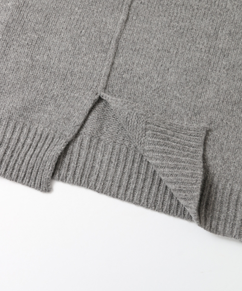 URBAN RESEARCH Sonny Label（アーバンリサーチサニーレーベル）の「Sonny Label ラムウールオーバーニットプルオーバー（ニット/セーター・レディース・ブラウン/ライトカーキ/オフホワイト/グレー・FREE）」の12枚目の写真