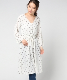 VENCEEXCHANGE | 小紋柄ガウンシャツ                   (ワンピース)