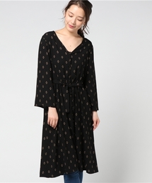 VENCEEXCHANGE | 小紋柄ガウンシャツ                   (ワンピース)