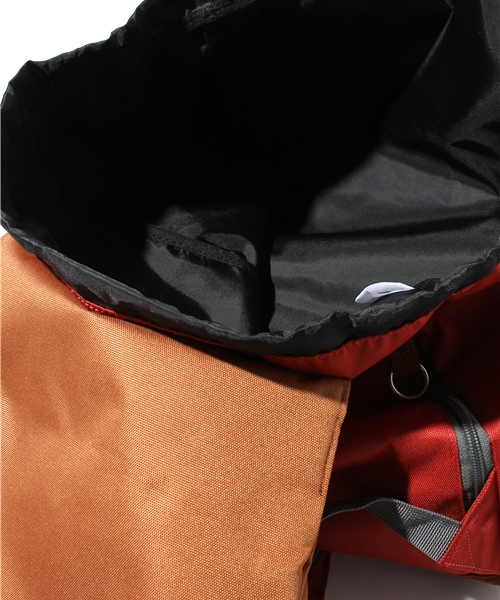 BEAMS BOY（ビームスボーイ）の「BEAMS BOY / 2トーン レトロリュック（バックパック/リュック・レディース・オレンジ系その他/ネイビー・ONE SIZE）」の3枚目の写真