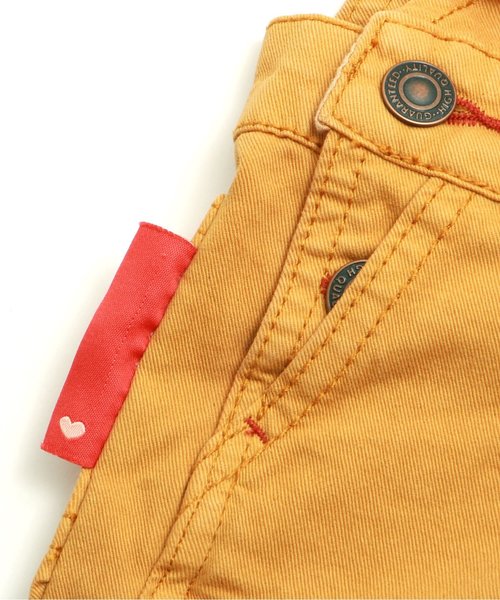 BREEZE（ブリーズ）の「ワークオーバーオール ショート丈（サロペット/オーバーオール・キッズ・キャメル/インディゴブルー/キナリ・80/95/90/110/130/100/120/140）」の11枚目の写真
