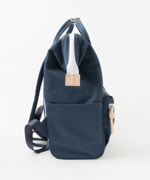 anello（アネロ）の「anello×WORK NOT WORK　別注口金ナイロンツイルデイパック（バックパック/リュック・メンズ・ブラック/ベージュ/ネイビー・FREE）」の14枚目の写真