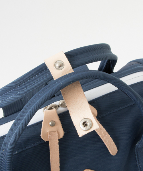 anello（アネロ）の「anello×WORK NOT WORK　別注口金ナイロンツイルデイパック（バックパック/リュック・メンズ・ブラック/ベージュ/ネイビー・FREE）」の17枚目の写真