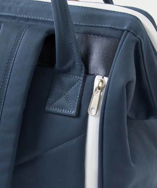 anello（アネロ）の「anello×WORK NOT WORK　別注口金ナイロンツイルデイパック（バックパック/リュック・メンズ・ブラック/ベージュ/ネイビー・FREE）」の21枚目の写真