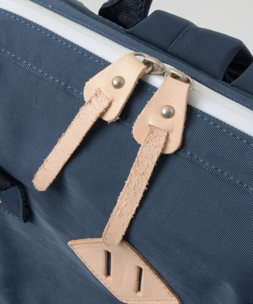 anello（アネロ）の「anello×WORK NOT WORK　別注口金ナイロンツイルデイパック（バックパック/リュック・メンズ・ブラック/ベージュ/ネイビー・FREE）」の22枚目の写真