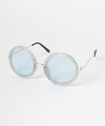 WEGO | WEGO/ラメラウンドサングラス(サングラス)