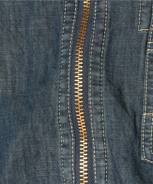 BEAMS（ビームス）の「Sanca / DENIMプルオーバーZIPワークシャツ（シャツ/ブラウス・メンズ・インディゴブルー・2/3）」の5枚目の写真