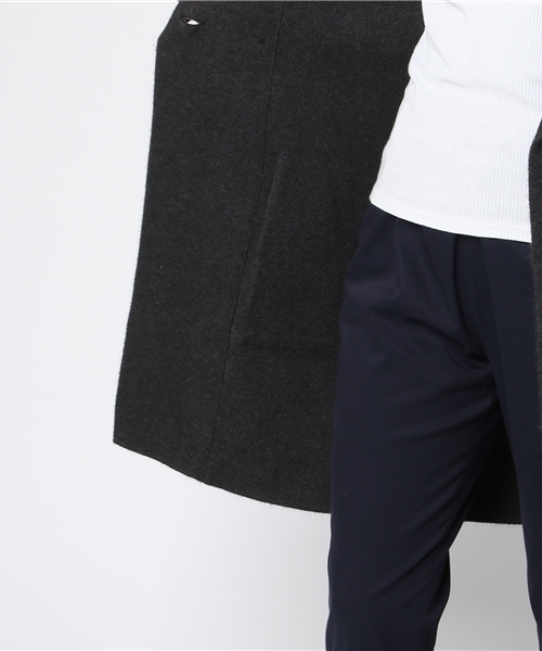 panasea（パナシア）の「ウール混ロングピーコート（チェスターコート・レディース・ブラック/グレー/カーキ/オレンジ/ブルー・FREE）」の9枚目の写真