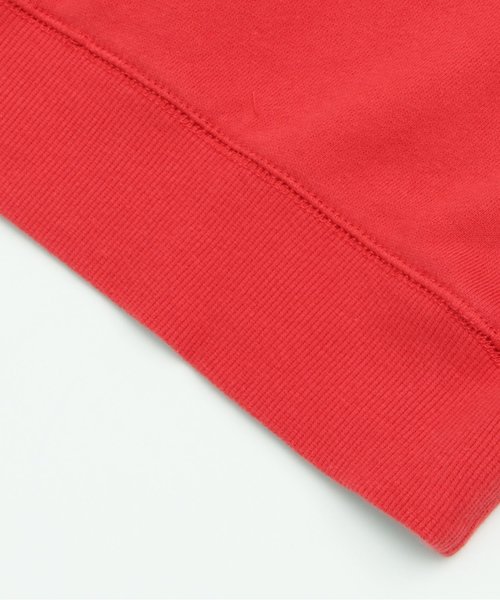 BREEZE（ブリーズ）の「ガゼットトレーナー（スウェット・キッズ・キナリ/カーキ/レッド/グレー/ネイビー・80/90/95/100/110/120/130/140）」の7枚目の写真