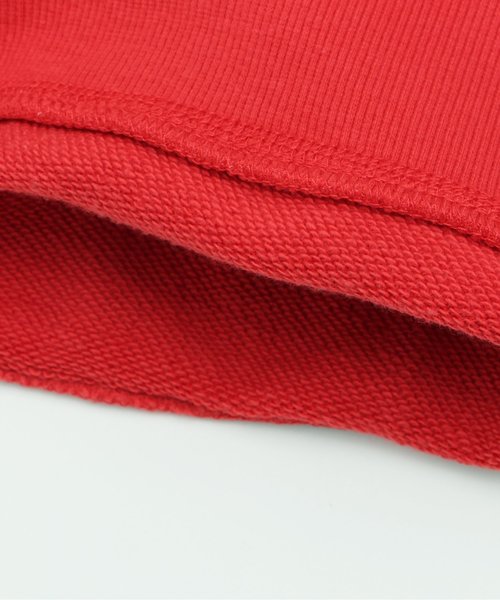 BREEZE（ブリーズ）の「ガゼットトレーナー（スウェット・キッズ・キナリ/カーキ/レッド/グレー/ネイビー・80/90/95/100/110/120/130/140）」の8枚目の写真