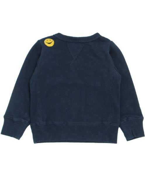 BREEZE（ブリーズ）の「ガゼットトレーナー（スウェット・キッズ・キナリ/カーキ/レッド/グレー/ネイビー・80/90/95/100/110/120/130/140）」の11枚目の写真